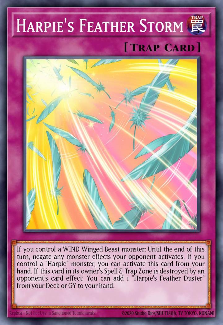 Harpie's Feather Storm Single: Yu-Gi-Oh! Legendary Duelists: Sisters of the Rose Einzelkarte