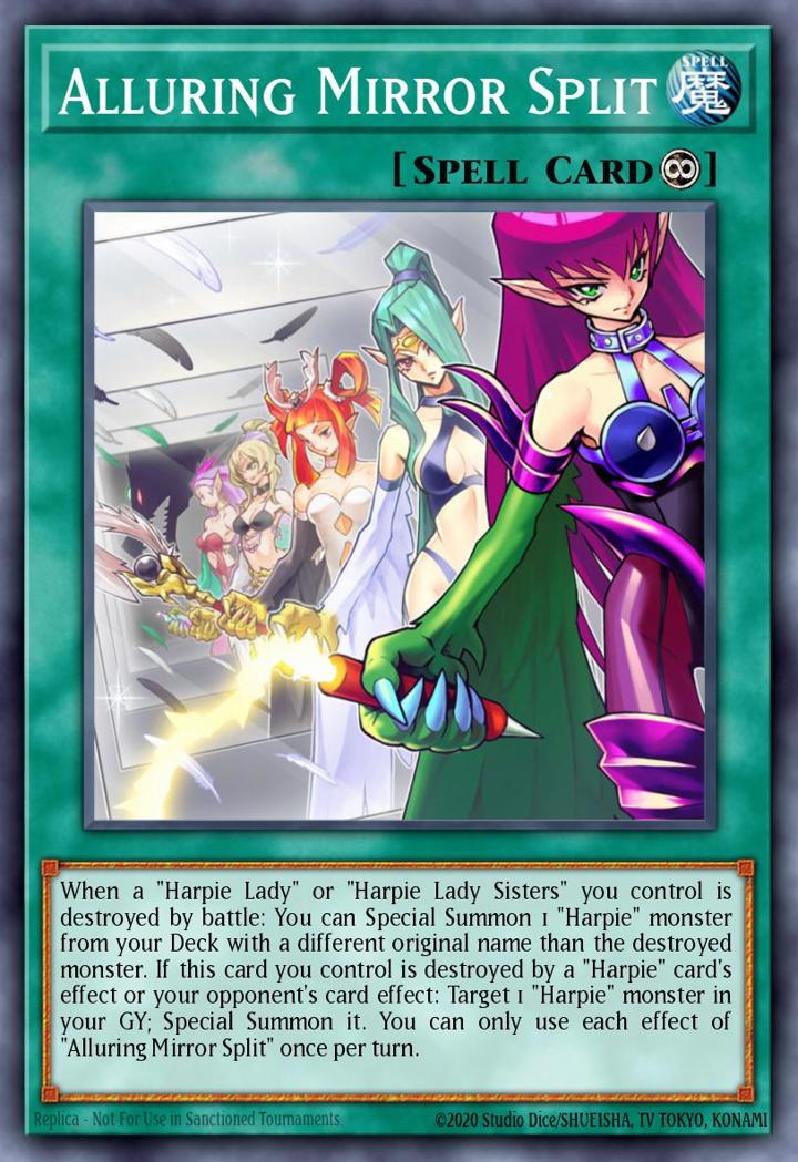 Alluring Mirror Split Single: Yu-Gi-Oh! Legendary Duelists: Sisters of the Rose Einzelkarte