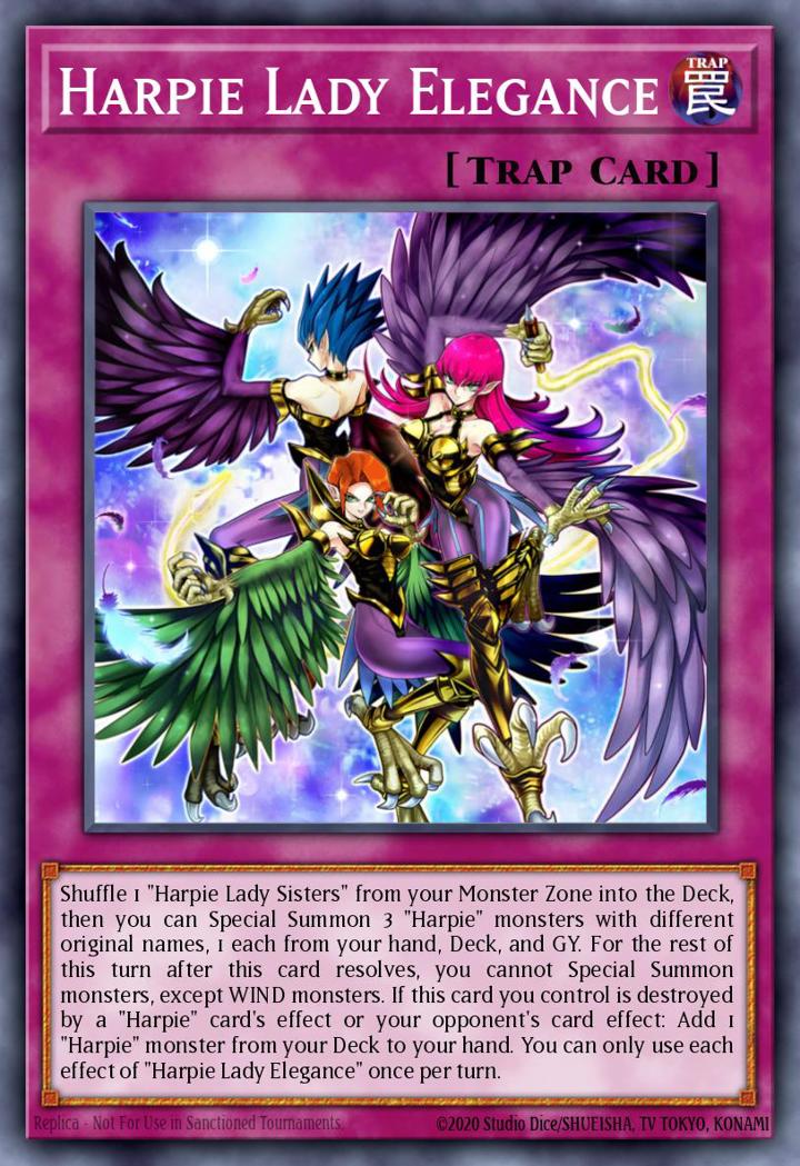 Harpie Lady Elegance Single: Yu-Gi-Oh! Legendary Duelists: Sisters of the Rose Einzelkarte