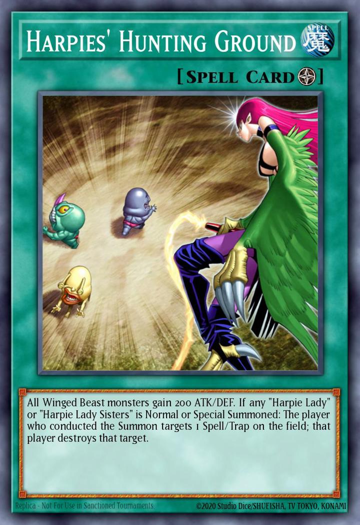 Harpies' Hunting Ground Single: Yu-Gi-Oh! Legendary Duelists: Sisters of the Rose Einzelkarte