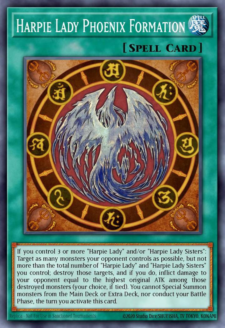 Harpie Lady Phoenix Formation Single: Yu-Gi-Oh! Legendary Duelists: Sisters of the Rose Einzelkarte
