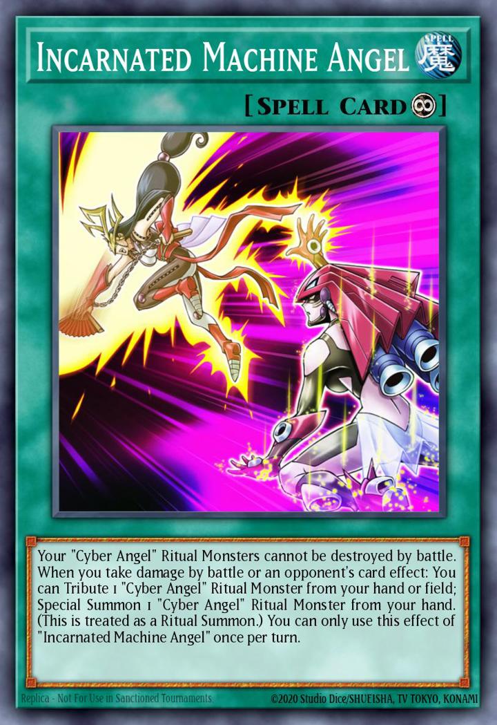 Incarnated Machine Angel Single: Yu-Gi-Oh! Legendary Duelists: Sisters of the Rose Einzelkarte