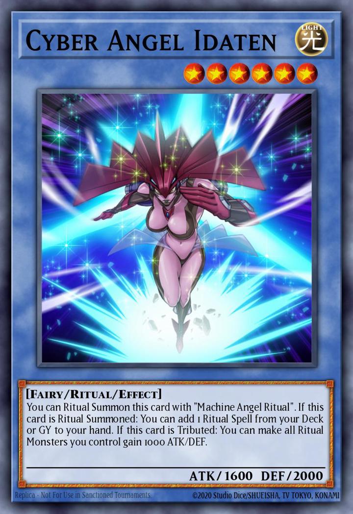 Cyber Angel Idaten Single: Yu-Gi-Oh! Legendary Duelists: Sisters of the Rose Einzelkarte