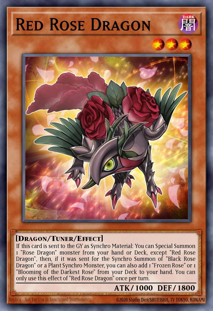 Red Rose Dragon Single: Yu-Gi-Oh! Legendary Duelists: Sisters of the Rose Einzelkarte