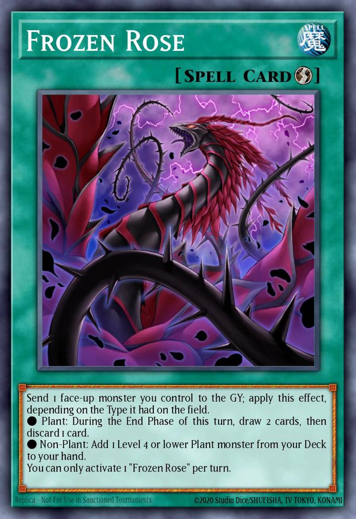 Frozen Rose Single: Yu-Gi-Oh! Legendary Duelists: Sisters of the Rose Einzelkarte