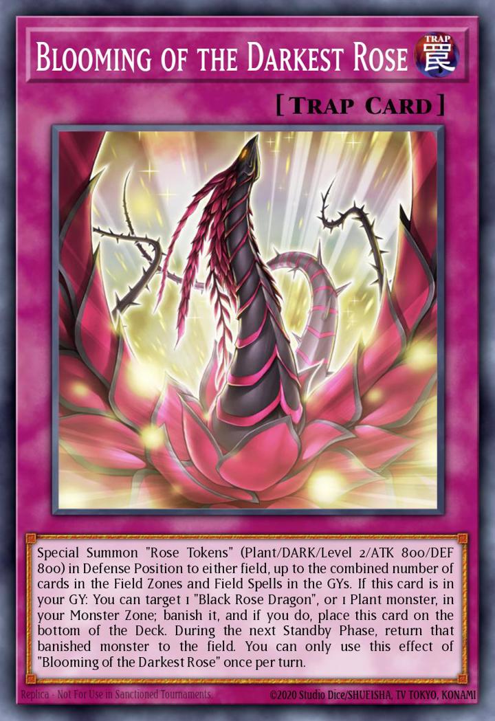 Blooming of the Darkest Rose Single: Yu-Gi-Oh! Legendary Duelists: Sisters of the Rose Einzelkarte