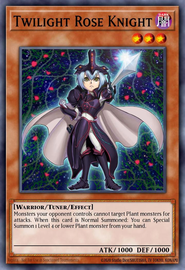 Twilight Rose Knight Single: Yu-Gi-Oh! Legendary Duelists: Sisters of the Rose Einzelkarte