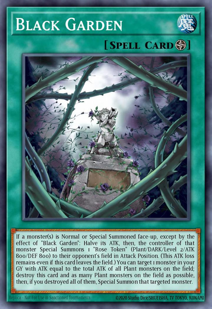 Black Garden Single: Yu-Gi-Oh! Legendary Duelists: Sisters of the Rose Einzelkarte