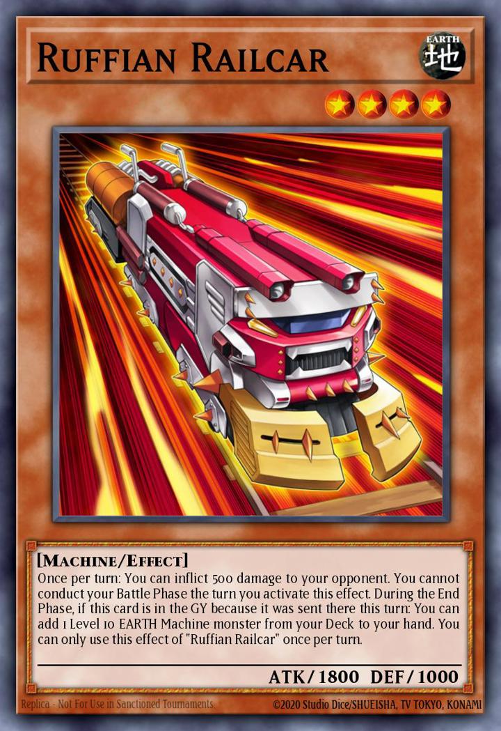 Ruffian Railcar Single: Yu-Gi-Oh! Legendary Duelists: Sisters of the Rose Einzelkarte