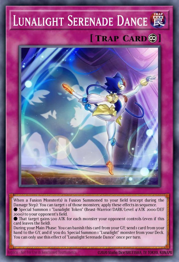 Lunalight Serenade Dance Single: Yu-Gi-Oh! Legendary Duelists: Sisters of the Rose Einzelkarte