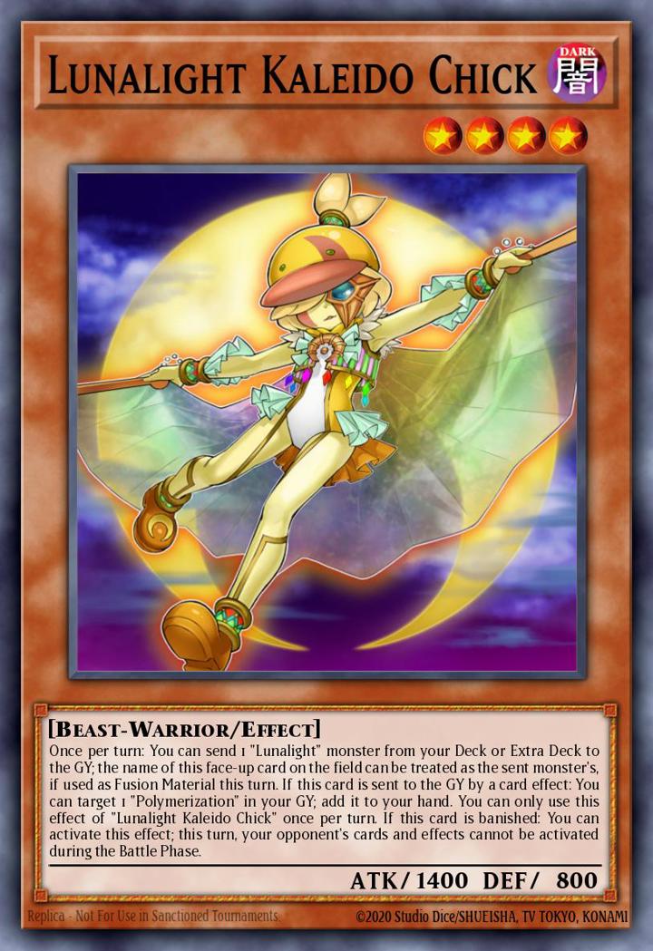 Lunalight Kaleido Chick Single: Yu-Gi-Oh! Legendary Duelists: Sisters of the Rose Einzelkarte