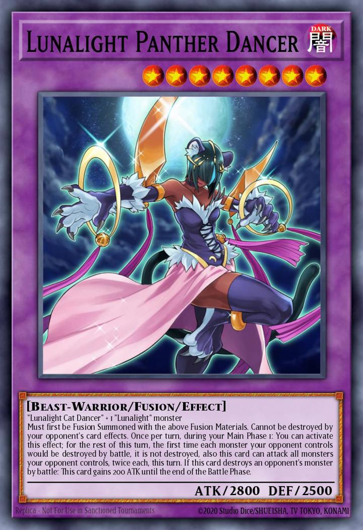 Lunalight Panther Dancer Single: Yu-Gi-Oh! Legendary Duelists: Sisters of the Rose Einzelkarte