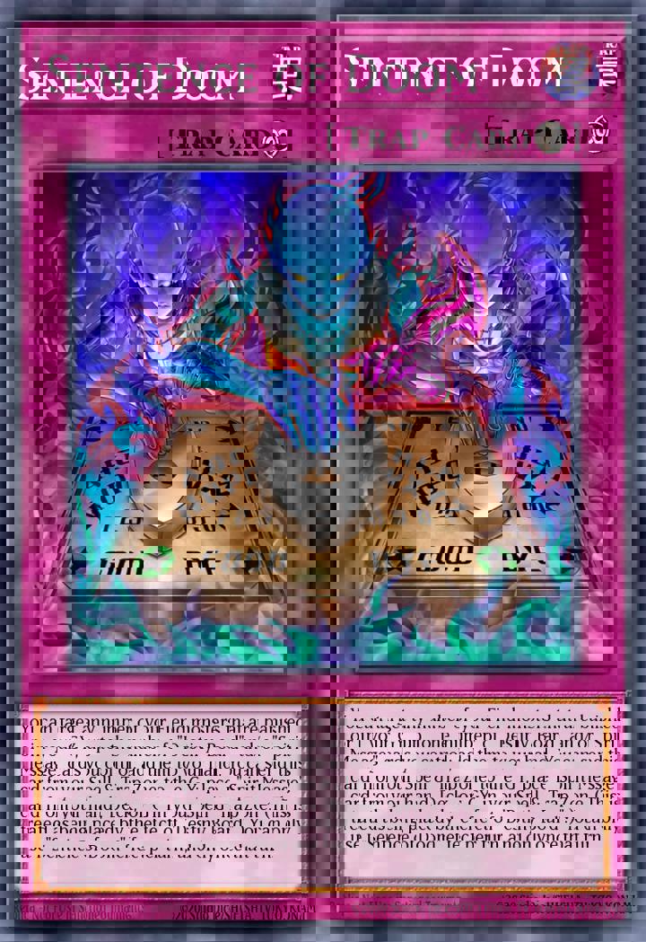 Sentence of Doom Single: Yu-Gi-Oh! Legendary Duelists: Immortal Destiny Einzelkarte