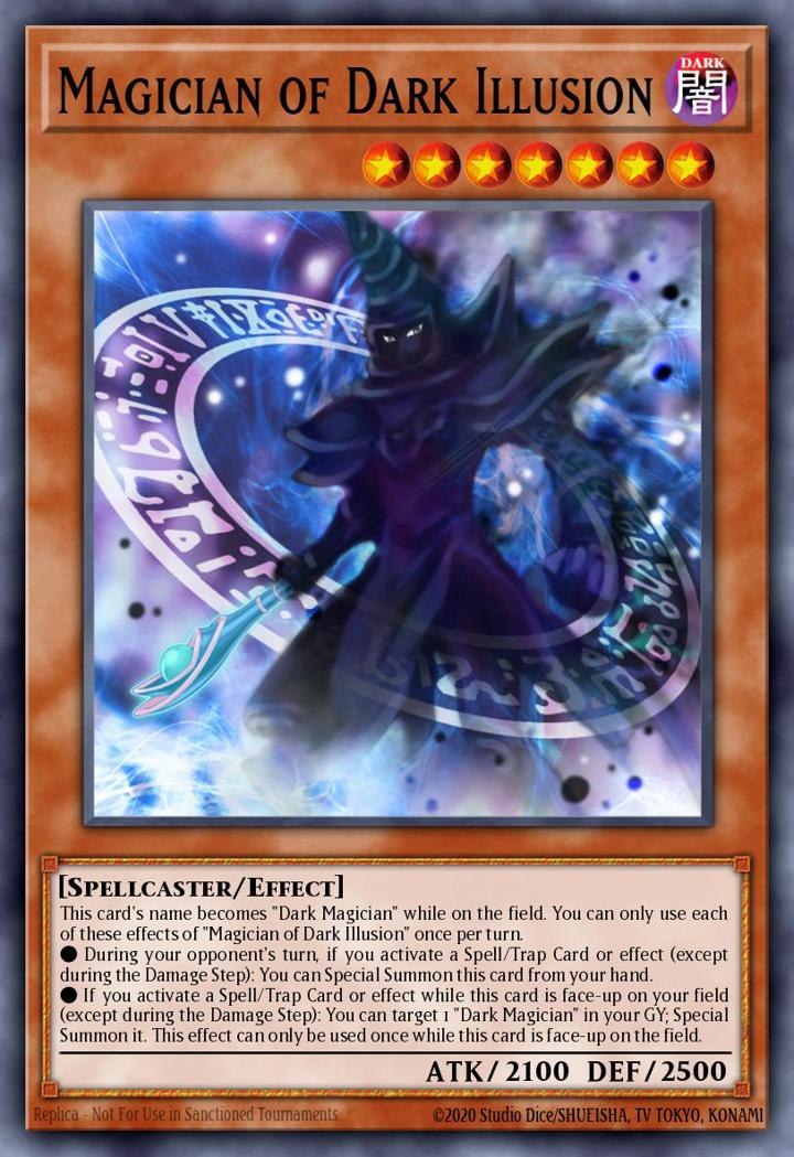 Magician of Dark Illusion Single: Yu-Gi-Oh! Legendary Duelists: Magical Hero Einzelkarte
