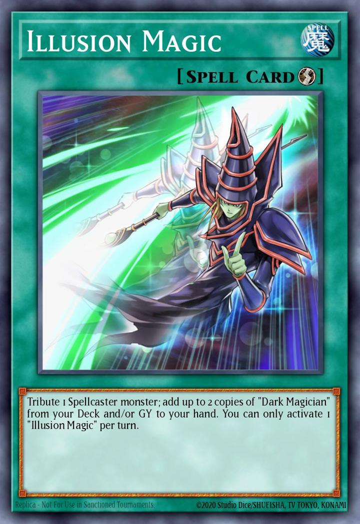 Illusion Magic Single: Yu-Gi-Oh! Legendary Duelists: Magical Hero Einzelkarte