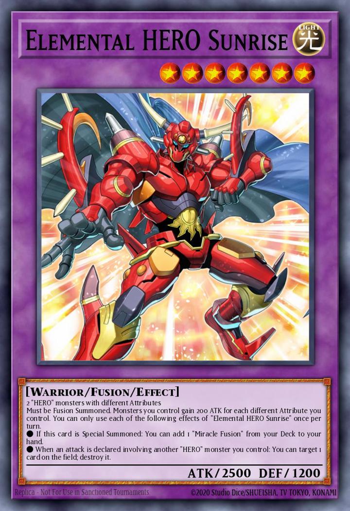 Elemental HERO Sunrise Single: Yu-Gi-Oh! Legendary Duelists: Magical Hero Einzelkarte