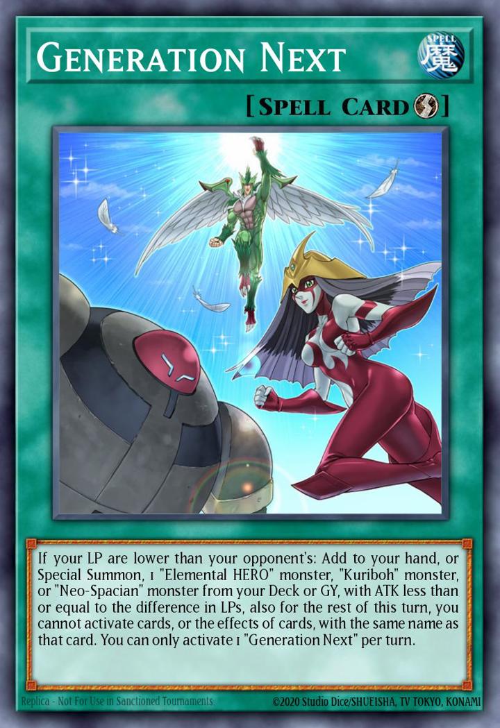 Generation Next Single: Yu-Gi-Oh! Legendary Duelists: Magical Hero Einzelkarte