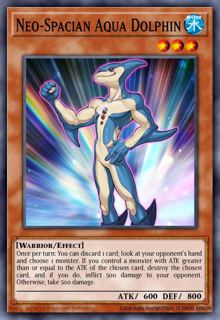 Neo-Spacian Aqua Dolphin Single: Yu-Gi-Oh! Legendary Duelists: Magical Hero Einzelkarte