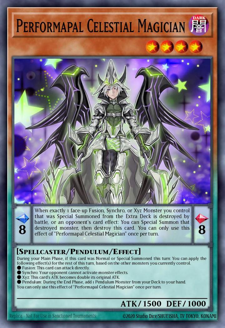 Performapal Celestial Magician Single: Yu-Gi-Oh! Legendary Duelists: Magical Hero Einzelkarte