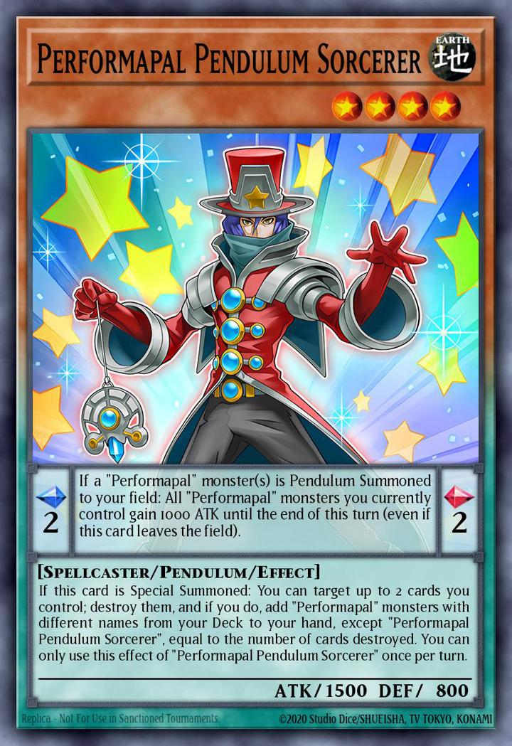 Performapal Pendulum Sorcerer Single: Yu-Gi-Oh! Legendary Duelists: Magical Hero Einzelkarte
