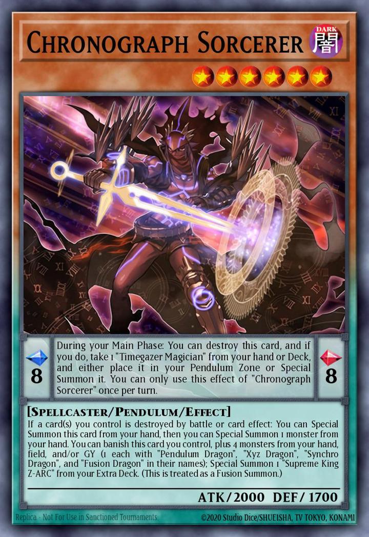 Chronograph Sorcerer Single: Yu-Gi-Oh! Legendary Duelists: Magical Hero Einzelkarte