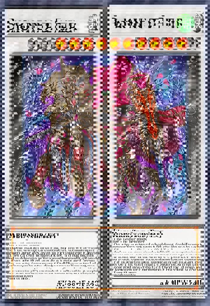 Baronne de Fleur Single: Yu-Gi-Oh! Legendary Duelists: Synchro Storm Einzelkarte