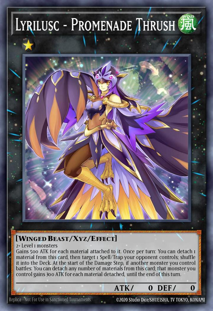 Lyrilusc - Promenade Thrush Single: Yu-Gi-Oh! Legendary Duelists: Synchro Storm Einzelkarte