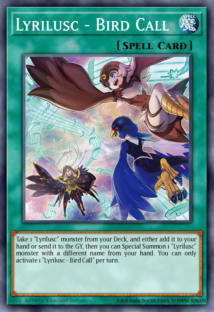 Lyrilusc - Bird Call Single: Yu-Gi-Oh! Legendary Duelists: Synchro Storm Einzelkarte