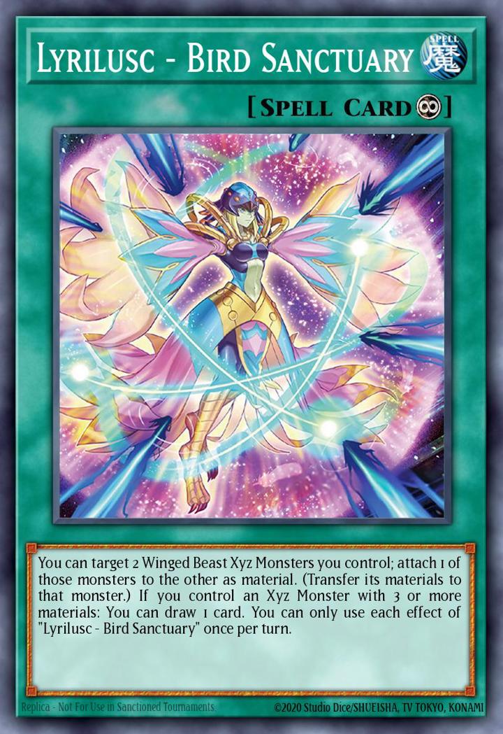 Lyrilusc - Bird Sanctuary Single: Yu-Gi-Oh! Legendary Duelists: Synchro Storm Einzelkarte