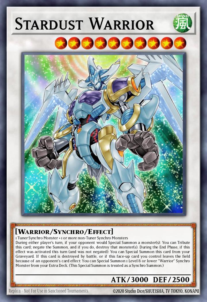 Stardust Warrior Single: Yu-Gi-Oh! Legendary Duelists: Synchro Storm Einzelkarte