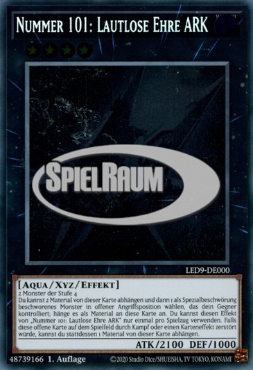 Number 101: Silent Honor ARK