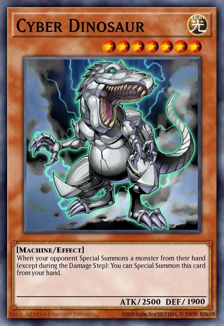 Cyber Dinosaur Single: Yu-Gi-Oh! Legendary Dragon Decks Einzelkarte
