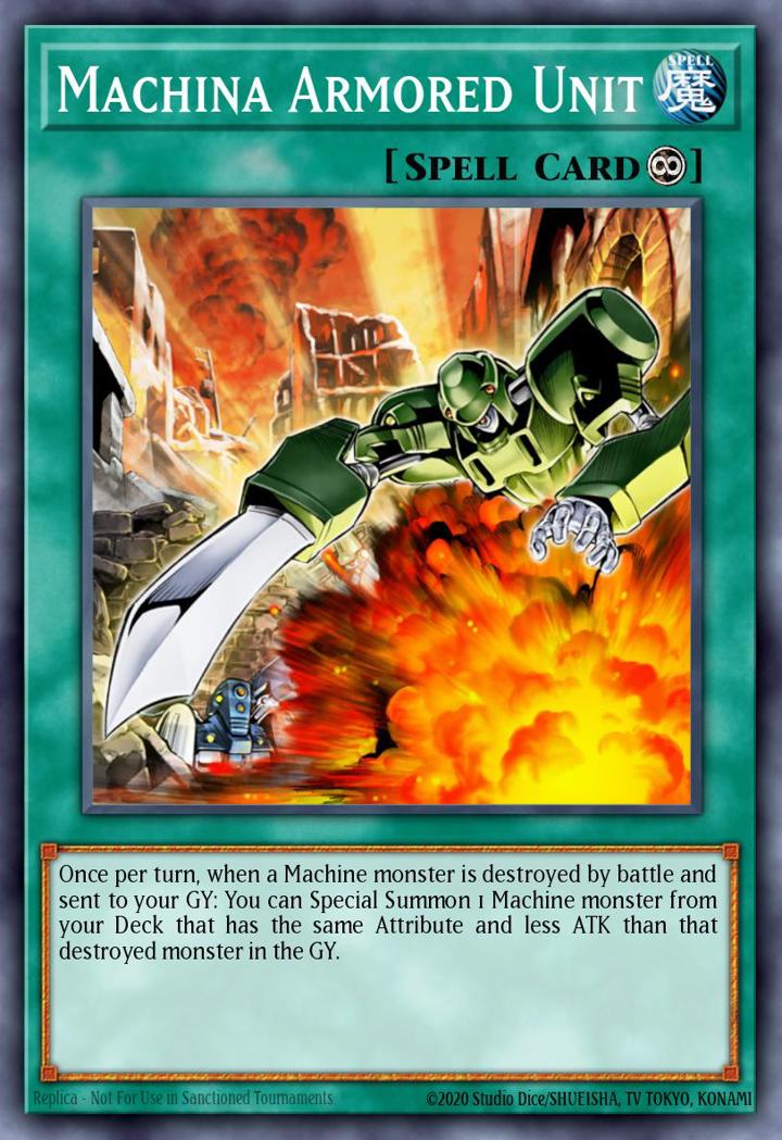 Machina Armored Unit Single: Yu-Gi-Oh! Legendary Dragon Decks Einzelkarte