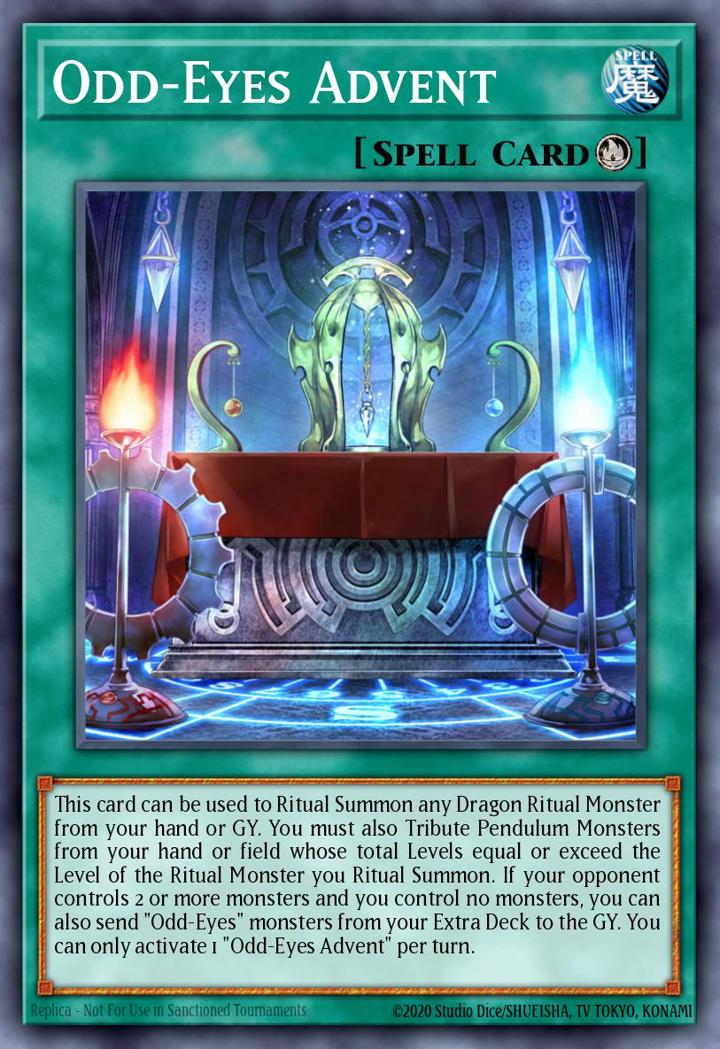 Odd-Eyes Advent Single: Yu-Gi-Oh! Legendary Dragon Decks Einzelkarte