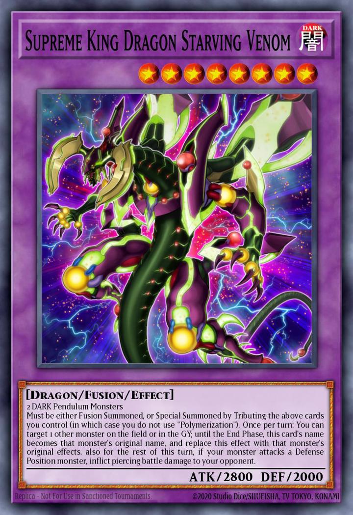 Supreme King Dragon Starving Venom Single: Yu-Gi-Oh! Legendary Dragon Decks Einzelkarte