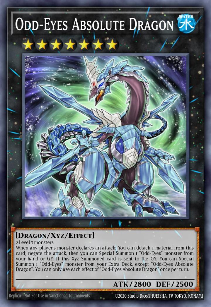 Odd-Eyes Absolute Dragon Single: Yu-Gi-Oh! Legendary Dragon Decks Einzelkarte