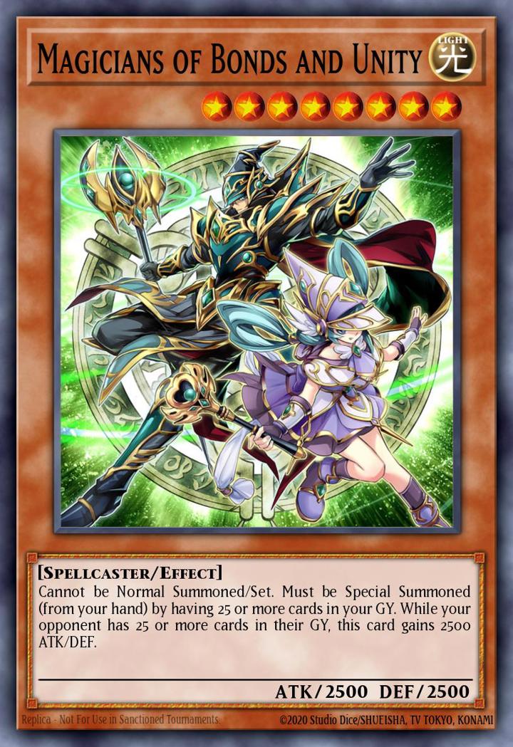Magicians of Bonds and Unity