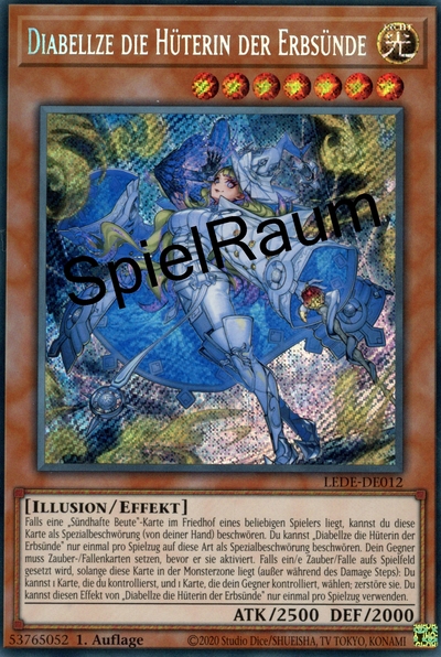 Diabellze the Original Sinkeeper (V.1 - Secret Rare)
