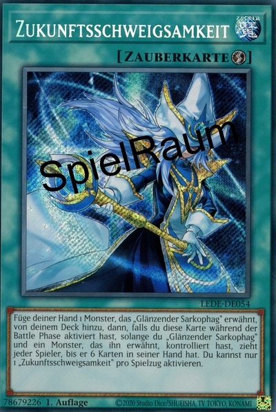 Future Silence (V.1 - Secret Rare) Single: Yu-Gi-Oh! Legacy of Destruction Einzelkarte