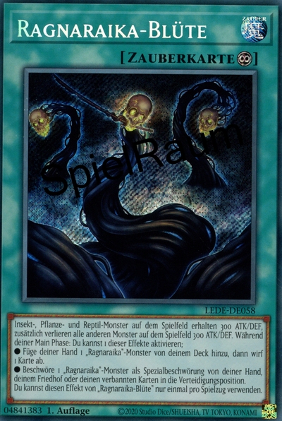 Ragnaraika Bloom (V.1 - Secret Rare) Single: Yu-Gi-Oh! Legacy of Destruction Einzelkarte