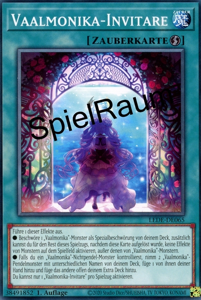 Vaalmonica Invitare