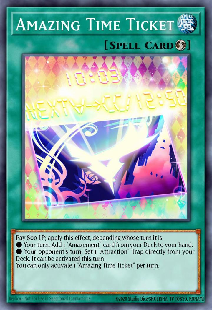 Amazing Time Ticket (V.2 - Ultra Rare)