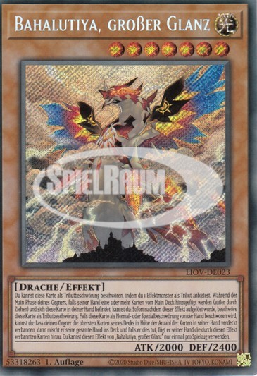 Bahalutiya, the Grand Radiance (V.1 - Secret Rare)