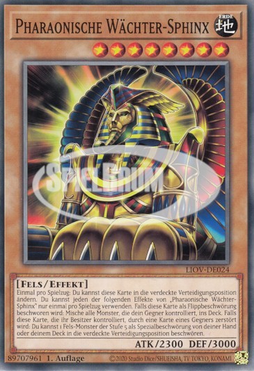 Pharaonic Guardian Sphinx