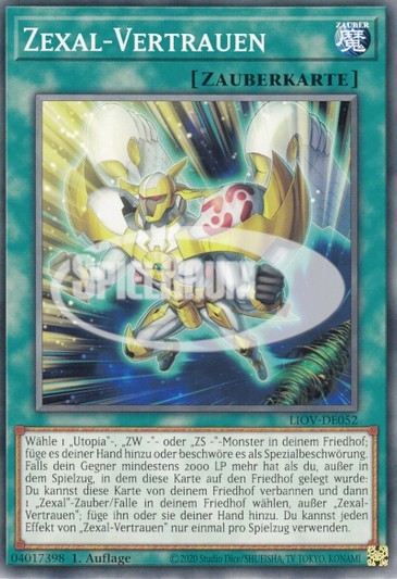 Zexal Entrust