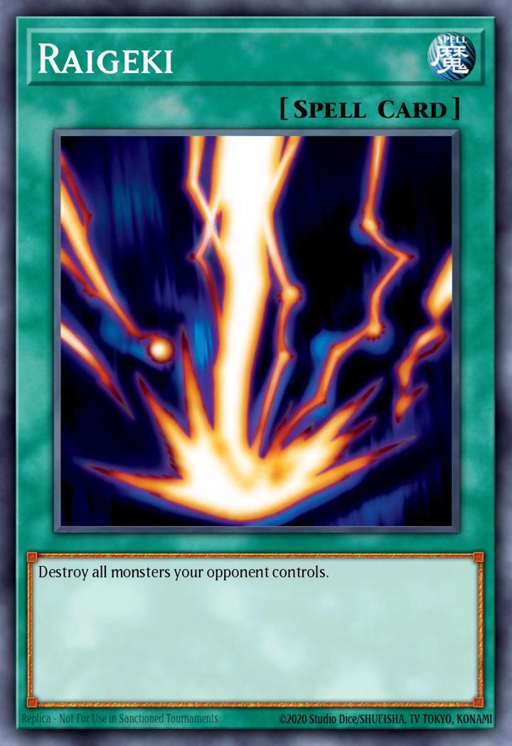 Raigeki (V.3 - Super Rare)
