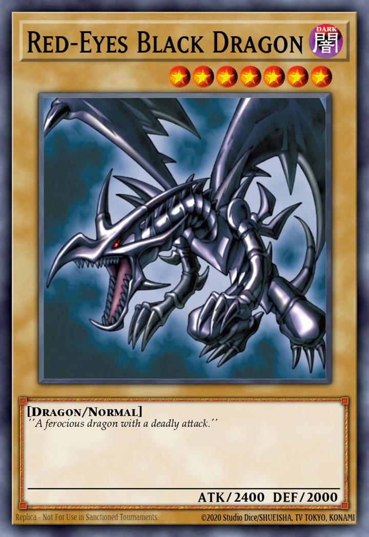 Red-Eyes Black Dragon (V.3 - Ultra Rare)