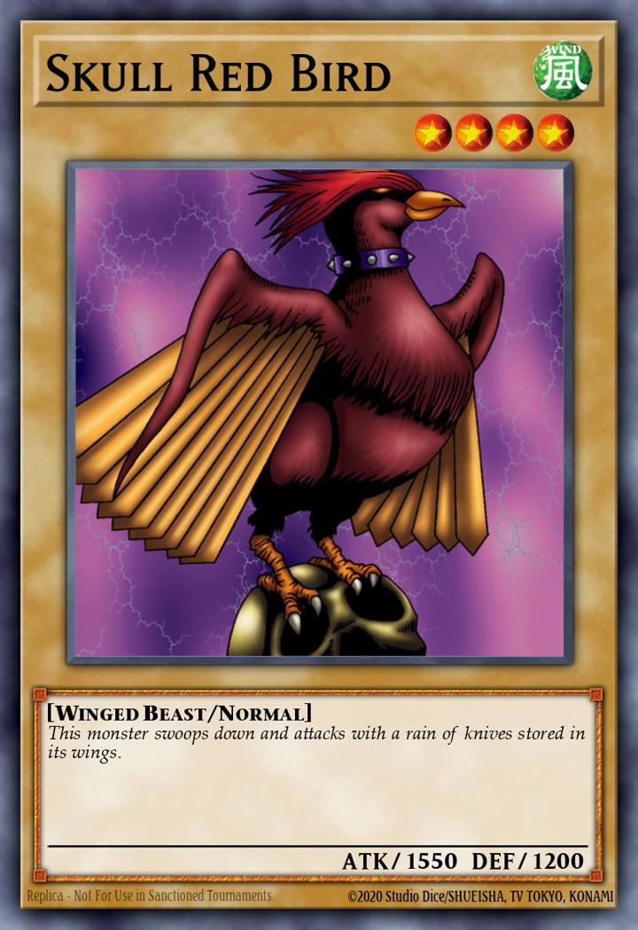 Skull Red Bird (V.3 - Common)