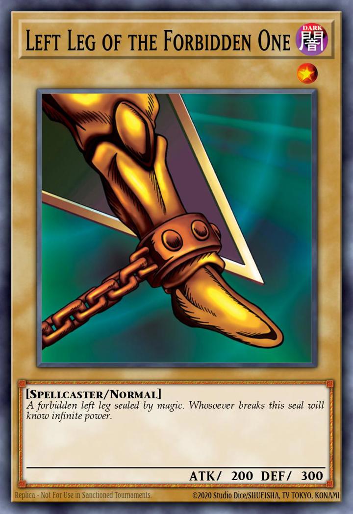 Left Leg of the Forbidden One (V.3 - Ultra Rare)