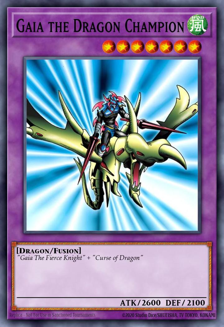 Gaia the Dragon Champion (V.3 - Secret Rare)